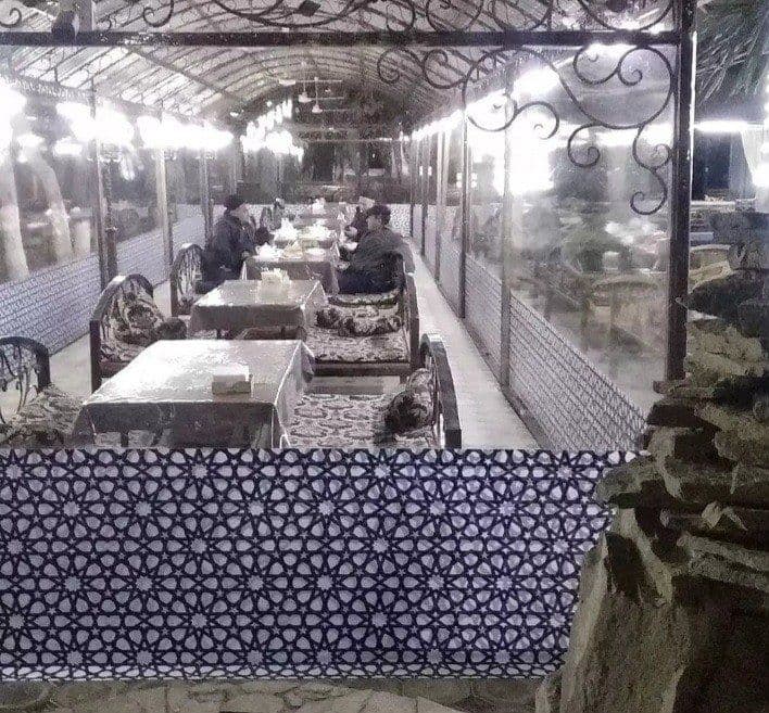 Салафан баннер тент карейски китайски установка киламз ва сотамз — 6