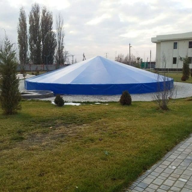 Салафан баннер тент карейски китайски установка киламз ва сотамз — 8
