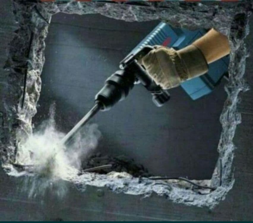 Almaznida teshik teshish. Beton buzish va kesish.. Perferator ishlari — 5