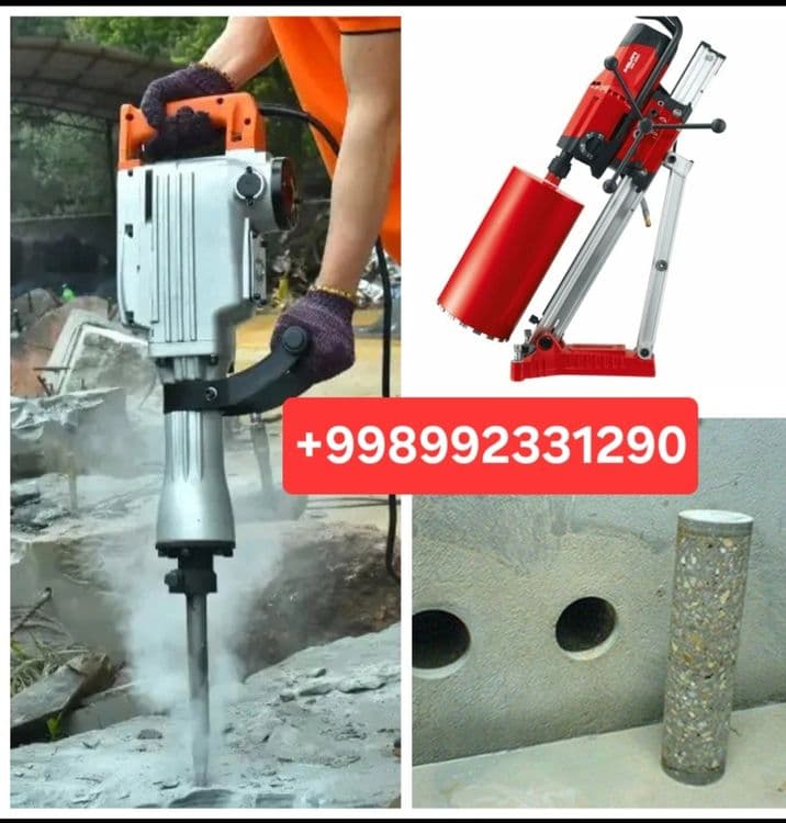 almazniy bur perfarator xizmati  перфоратор Транша казиш — 4