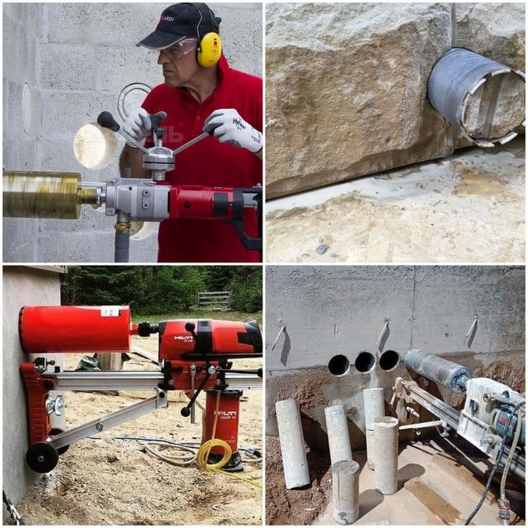 almazniy bur perfarator xizmati  перфоратор Транша казиш — 5