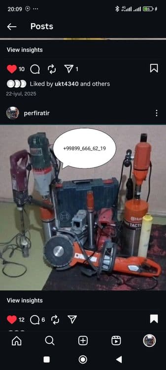 Almazne bur va perfirotir xizmati — 1