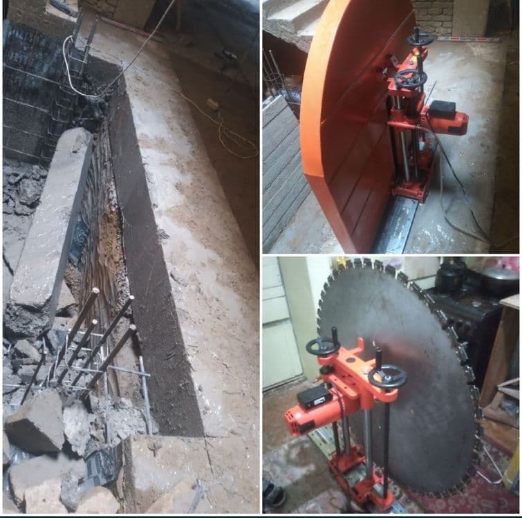 Almazniy bur.  Beton kesish  teshish va buzish  xizmati. — 1
