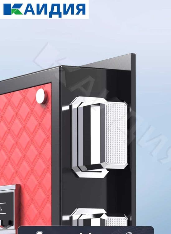 Smart seyf – WiFi сейф с отпечатком пальца, пароль+ключ, сигнализация — 5