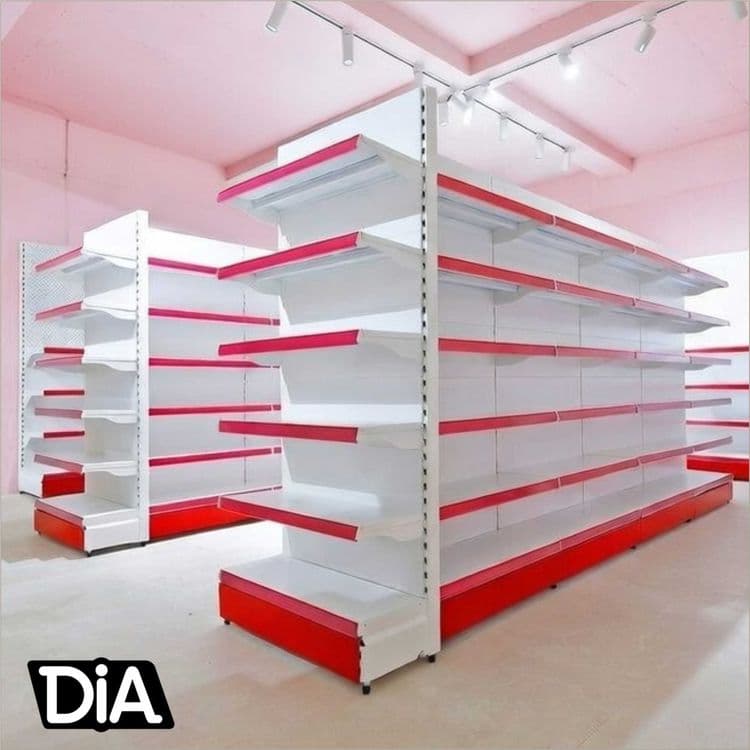 Стеллажи железные для магазина, temir stellajlar, savdo tokcha — 4