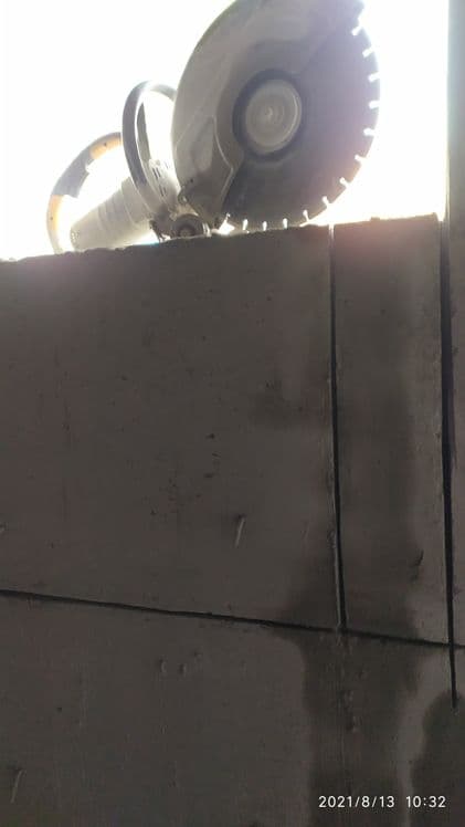 Almazniy rezka, beton bur Devor kesish va teshish,услуги алмазное резк — 5
