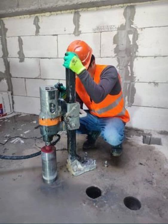 Beton teshish Almazniy bur beton kesish Adboynik Beton buzish — 3