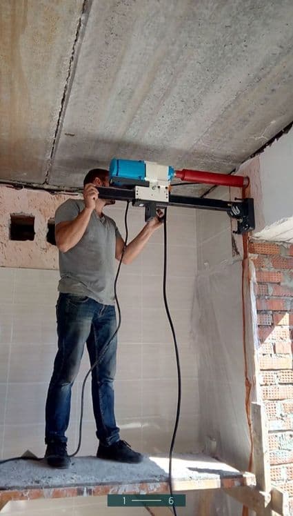 Beton teshish Almazniy bur beton kesish Adboynik Beton buzish — 5