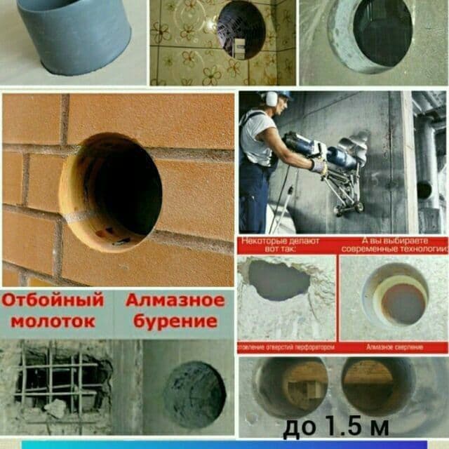 Devor teshish buzish kesish xizmatlari almazni bur va reska xizmti — 3