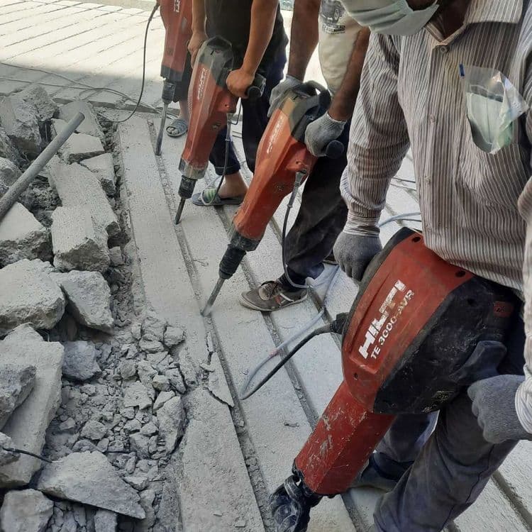 Perforator xzmati Buzish ishlari Beton kesish va teshish — 4