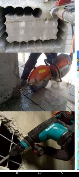 Almazne rezk beton kesish va kesish алмазне резка и бур — 4