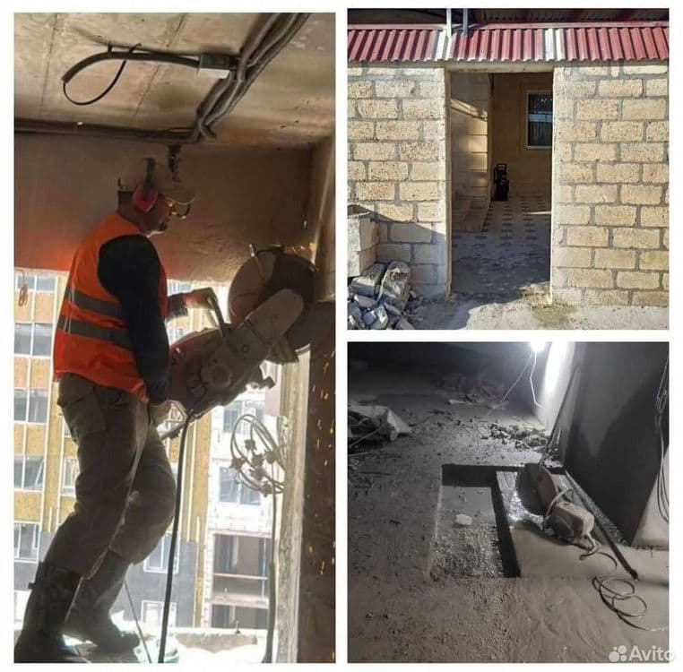 Almazni bur teshik teshish va beton kesish — 1