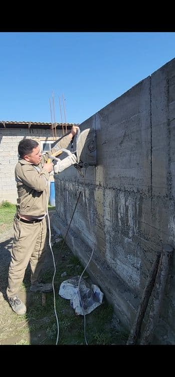 Almazni bur teshik teshish va beton kesish — 2