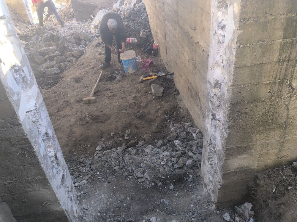 Бетон тешиш Beton kesish va eshik ochish — 3