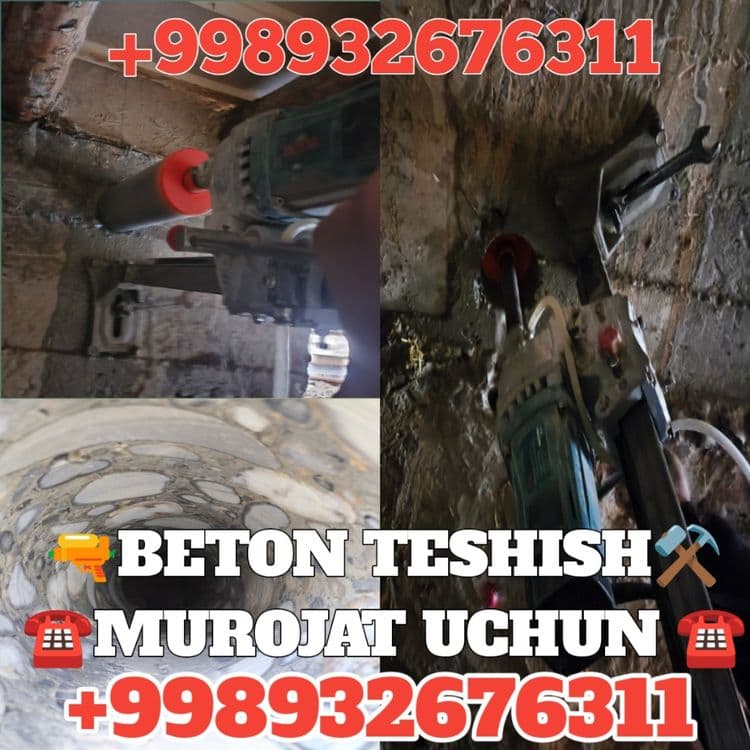 Beton kesish devor kesish gisht kesish almazni bur odboyni molotok — 3