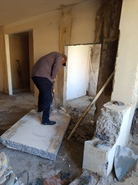 Beton buzush teshish kesish eshik deraza fortichka ochish xizmati — 2