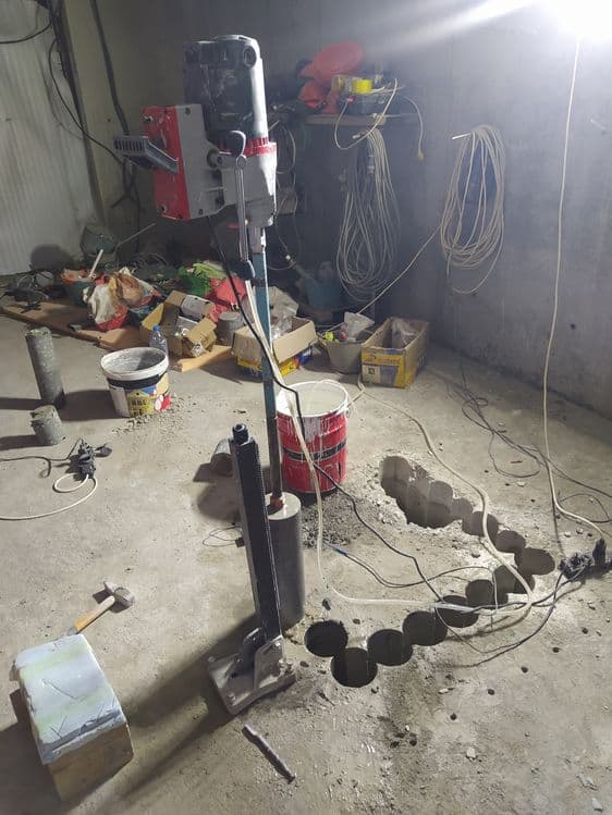 Beton teshish va keshish — 2