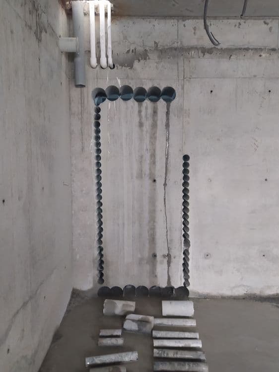 Beton teshish va keshish — 3