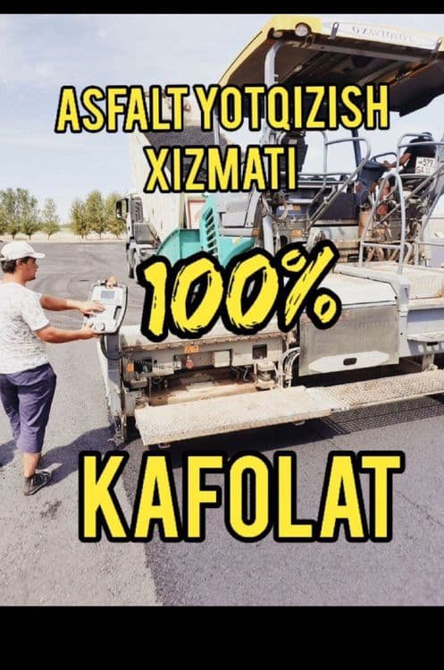 Asfalt kesish va Asfalt xizmatlari — 4