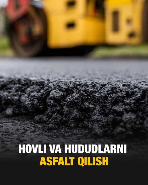 Korxona hududlarini asfaltlash — 1