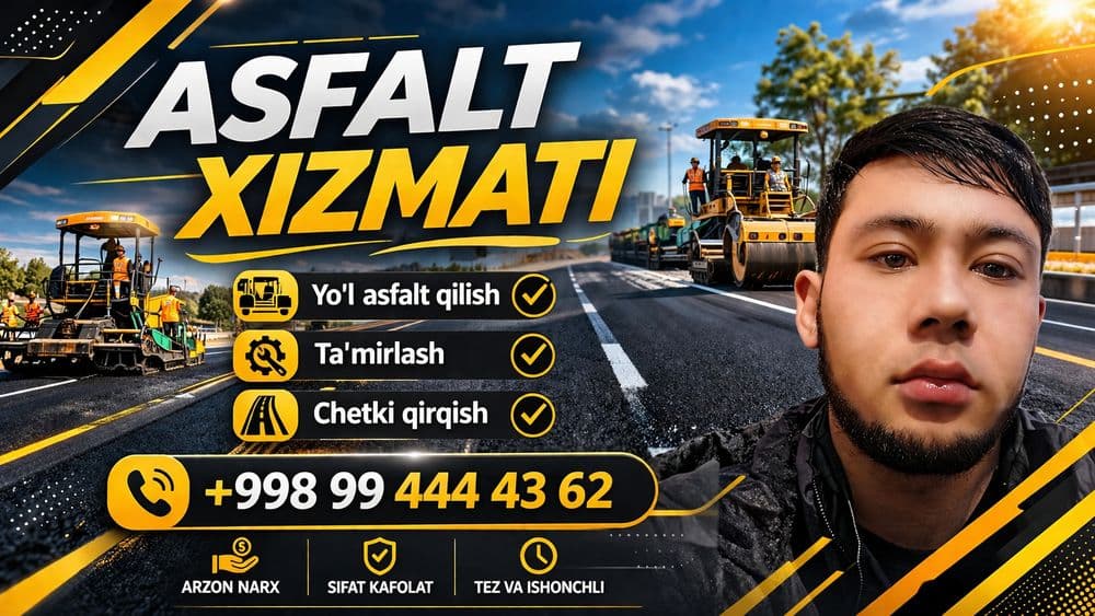 Arzon va xamyonbop Asfalt ishonchli va kafolat beramiz — 1