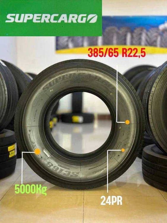 385/65 R22.5 SUPERCARGO. — 2
