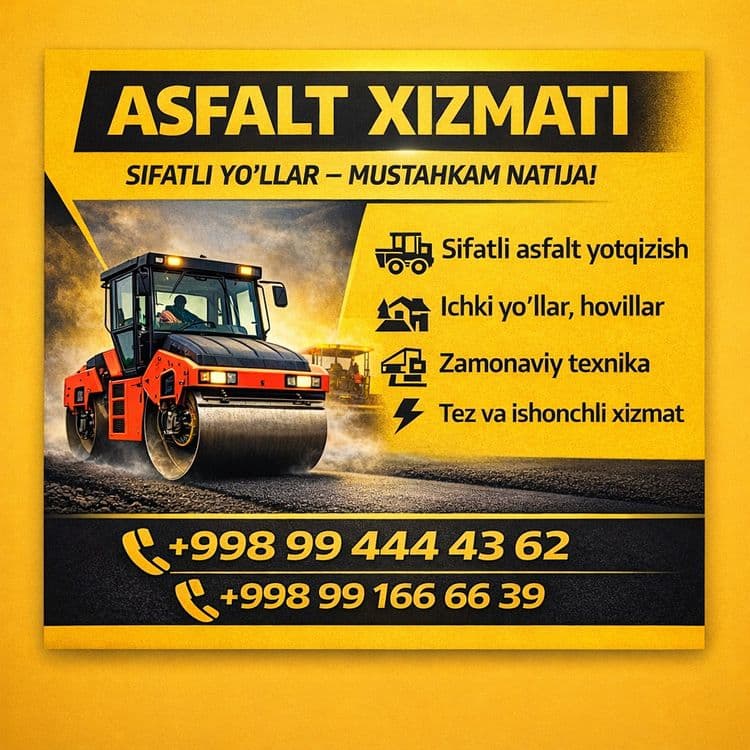 Asfalt ARZONNARXDA асфальт — 8