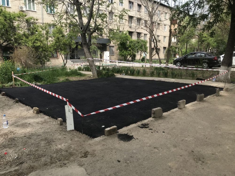 Асфальтирование дорог.Стоянки.Парковки.Махалли. Дворы.Разметка.Асфальт — 6