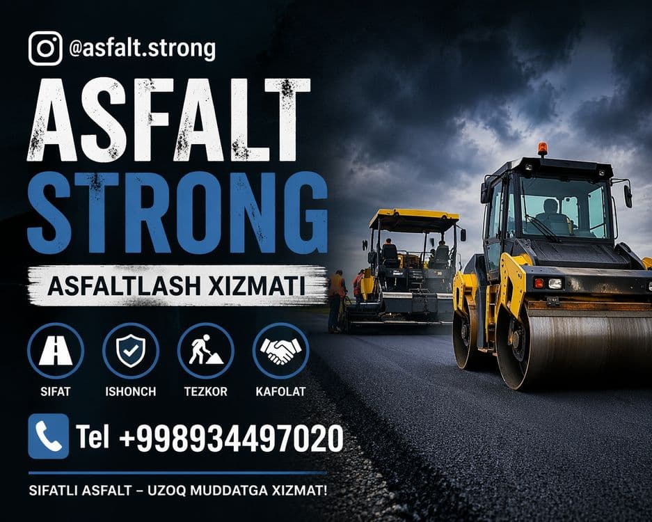 Asfalt xizmati асфальт хизмати — 2