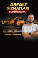 ASFALT Асфальт  Aspalt Асфальтирование xizmati. kafolat beriladi