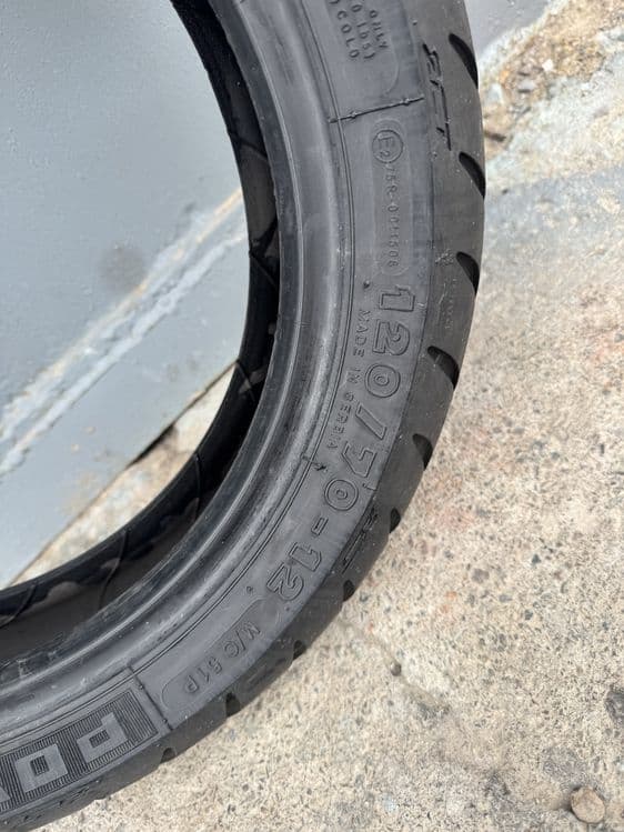 Michelin r12 на скутер — 3