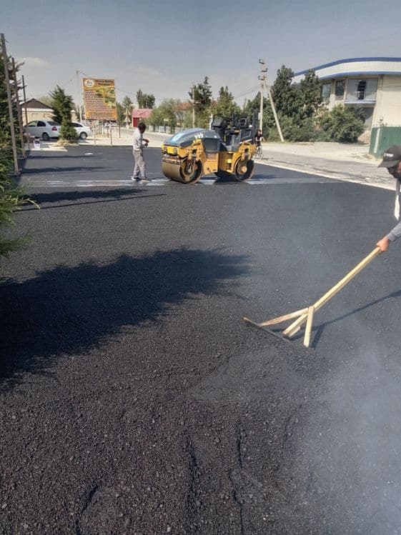 Asfaltlash ishlari Asfalt xizmati Aspalt qilib beramiz Asfalt ishlari — 6