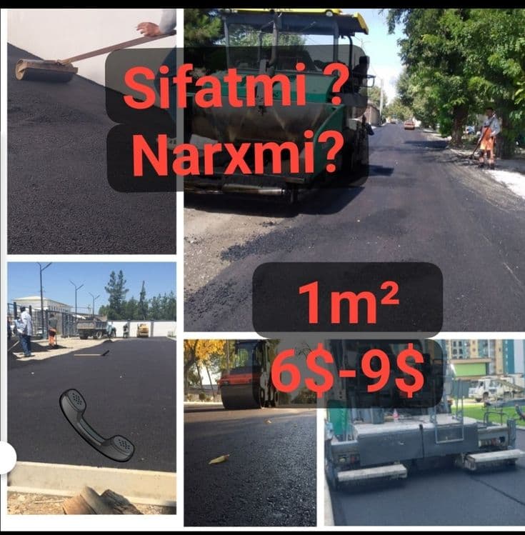 Sifatli asfalt xizmatlari — 1