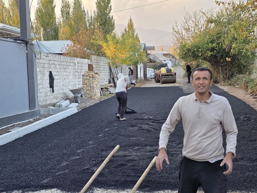 Asfalt Sizga Kerakli sifatda Asfaltlash ishlari Asfalt yotqizamiz — 2