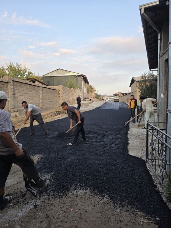 Asfalt Sizga Kerakli sifatda Asfaltlash ishlari Asfalt yotqizamiz — 6