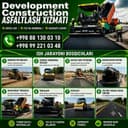 DEVELOPMENT CONSTRUCTION asfalt qilish ichki yo'llarni