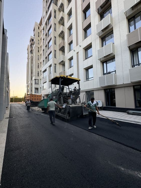 Асфальт.Асфальтирование от 80.000 сум за квадрат.Гарантия 3 года — 6