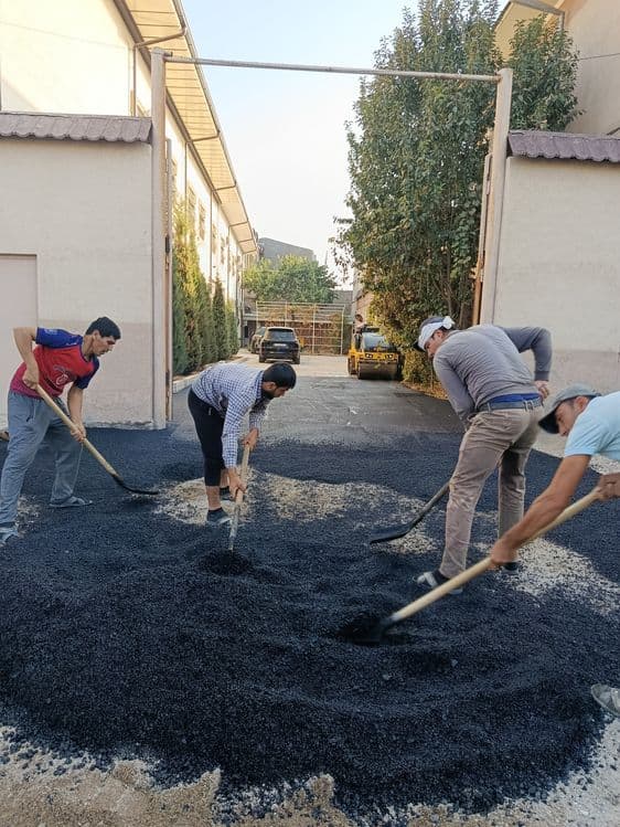 ASFALT Xizmati arzon sifatli xamyonbob Асфальт Асфалт — 1
