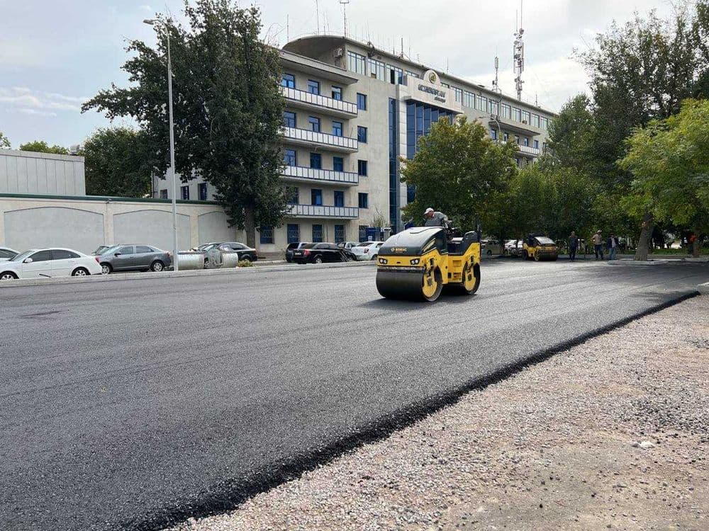 Асфальтирование дорог в Ташкенте — 7