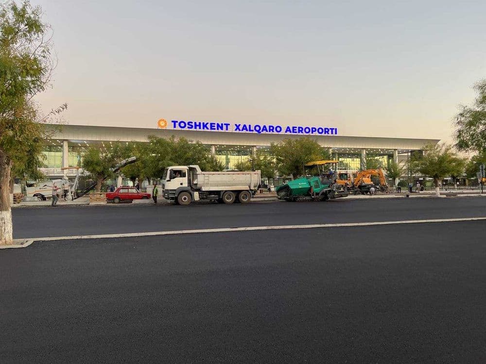 Асфальтирование дорог в Ташкенте — 8