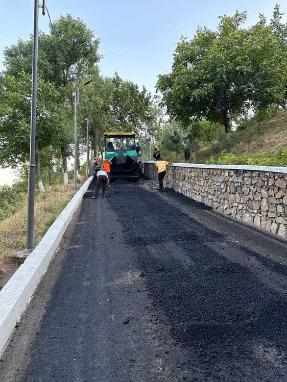 Asfalt yotqizish va bordyur o‘rnatish xizmati — 2