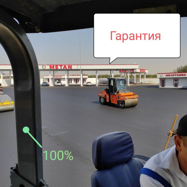Asfalt Асфальтирование асфалт йоткизиш хизмати КАФОЛАТ 100% — 1