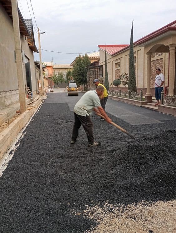Asfalt xizmati arzon Melki sifatli — 2