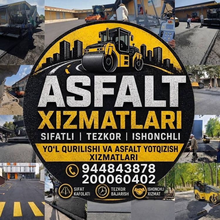 Asfalt qilish xizmati — 1