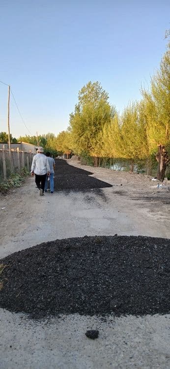 Mahalaga sifatli asfalt qirindisi atxot asfalt — 1