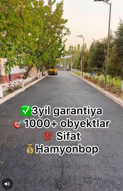 Asfalt ishlari | Kafolat + Eng sifatli xizmat — 1