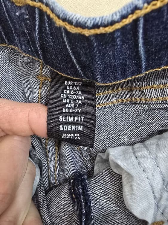 Джинсы детские от H&m — 2