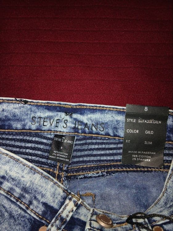 Из США, стильные и удобные джинсы от бренда STEVE'S JEANS — 5
