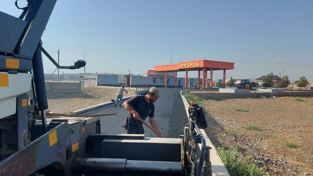 Asfalt асфальт issiq melki asfalt qirindisi ham bor atxot — 1