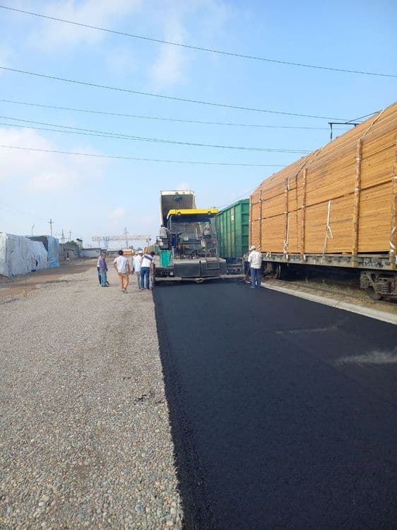 Асфалт ишлари киламиз арзон келишилган нархда. — 2